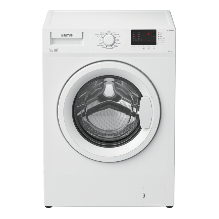 Altus 7144973200 Al 8103 Md 8 KG Çamaşır Makinesi Beyaz - 1