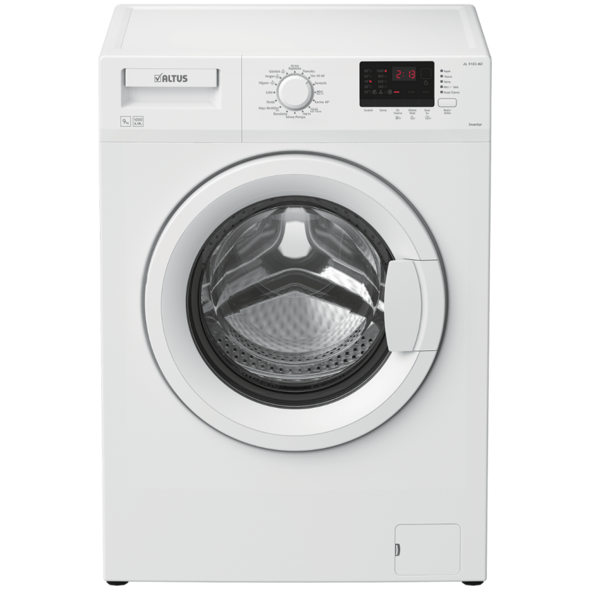 Altus Al 9103 Md 9 KG Çamaşır Makinesi Beyaz - 1