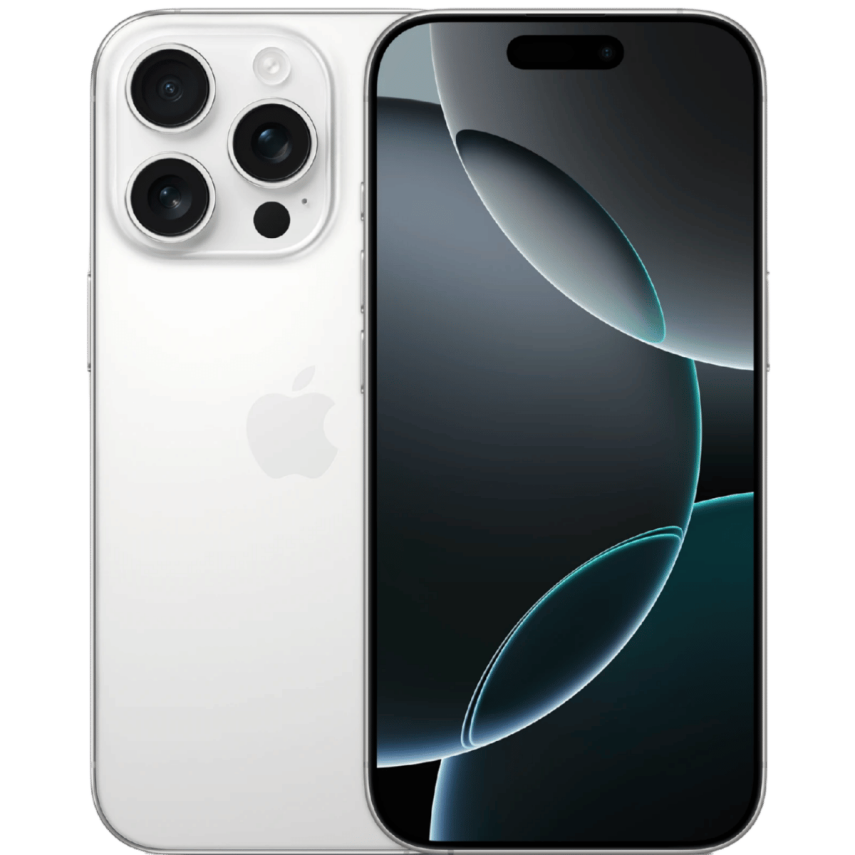 Apple Iphone 16 Pro 128 GB Cep Telefonu White Titanium - 1