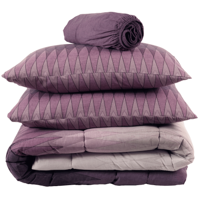 Apricitas Kobyen Tina Mürdüm Çift Kişilik Uyku Seti - 2