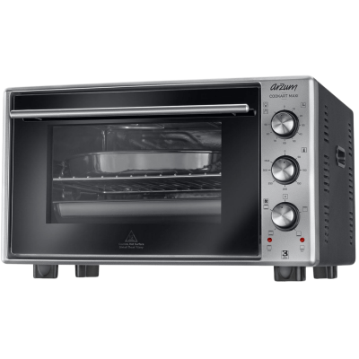 Arzum AR2002 Cookart Maxi 50 Litre Çift Camlı Inox Fırın