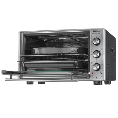 Arzum AR2002 Cookart Maxi 50 Litre Çift Camlı Inox Fırın - 2