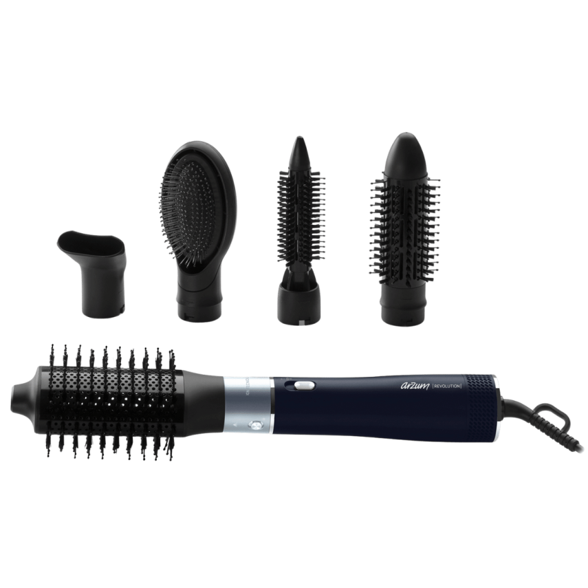 Arzum AR5162 Revolution Hava Üflemeli Saç Şekillendirici Platin Gri - 1