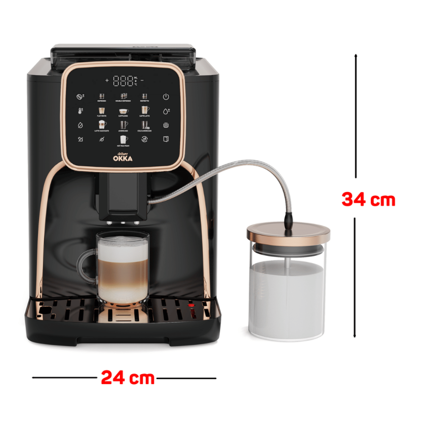 Arzum OK0028-0400 Espresso Tam Otomatik Kahve Makinasi-Bakir- - 3
