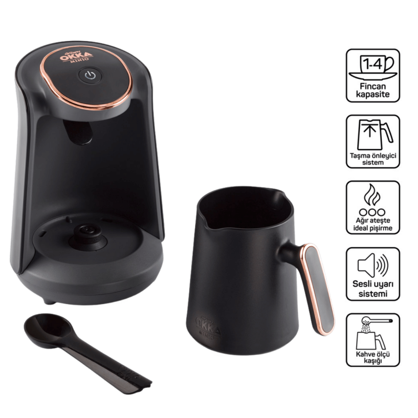 Arzum OK004 Okka Minio Türk Kahve Makinesi Bakir - 2