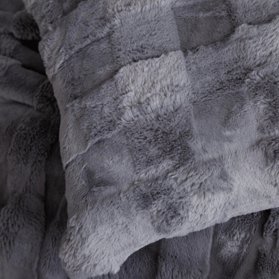 Bedline Milena 230X240 Yatak Örtüsü Seti Çift Kişilik Antrasit - 2