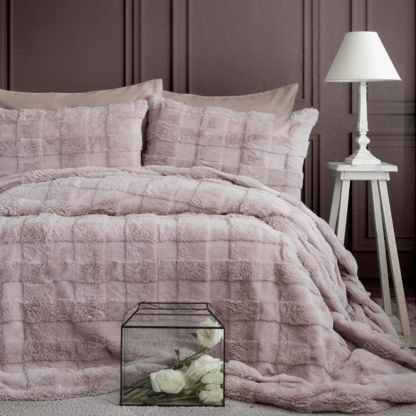 Bedline Milena 230X240 Yatak Örtüsü Seti Çift Kişilik Vizon - 1