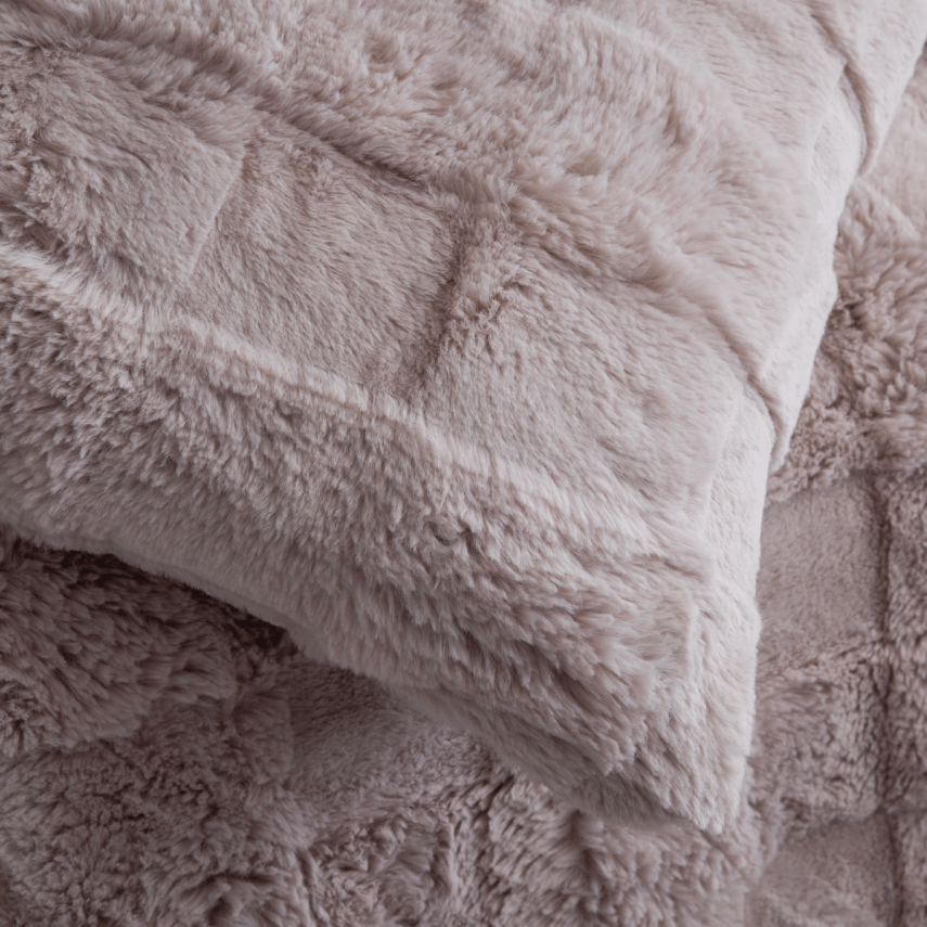 Bedline Milena 230X240 Yatak Örtüsü Seti Çift Kişilik Vizon - 2