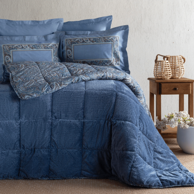 Bedline Softly Uyku Seti Çift Kişilik Harmony Indigo