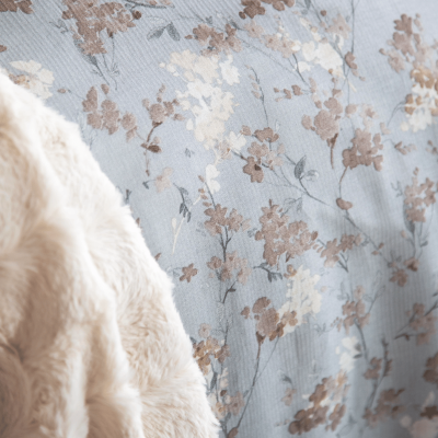 Bedline Tender Yatak Örtülü Nevresim Takimi Çift Kişilik Briella Ekru - 4