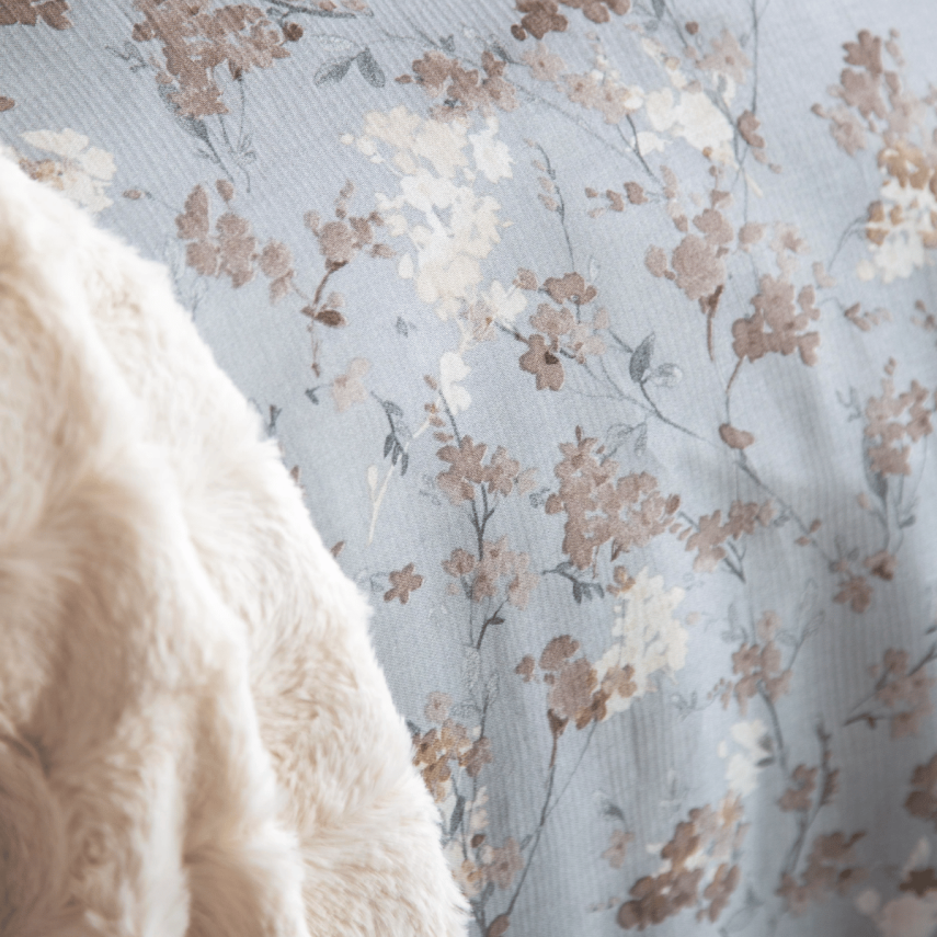 Bedline Tender Yatak Örtülü Nevresim Takimi Çift Kişilik Briella Ekru - 4