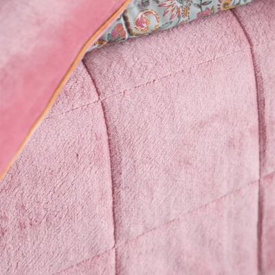 Bedline Wellsoft Kapitone Yatak Örtüsü Seti Çift Kişilik Lauren Blush - 4