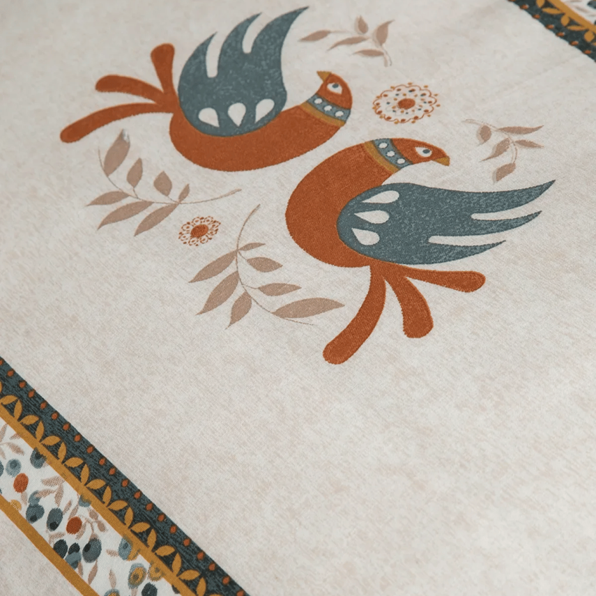 Bedline Wellsoft Kapitone Yatak Örtüsü Seti Çift Kişilik Wing Terakota - 4