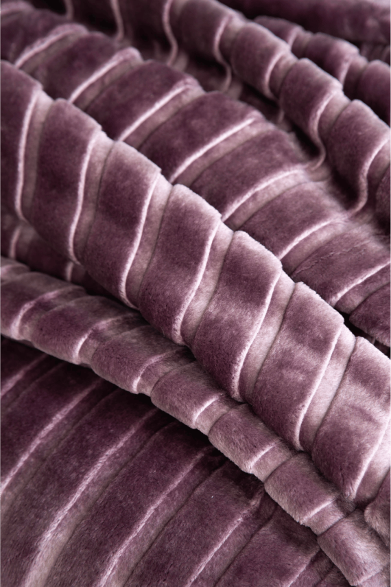 Bedline Gentle Battaniye Damson 200x220 cm - 2