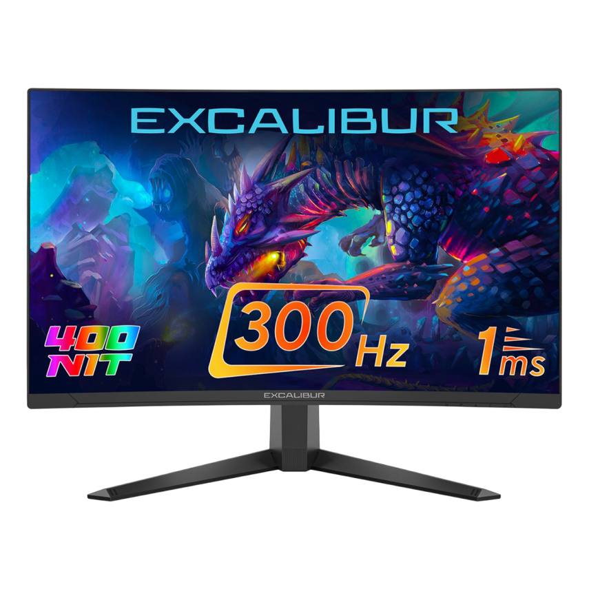 Casper Excalibur M.E27FVC-E 27 İnç Curved FreeSync G-Sync Uyumlu FHD LED Monitör - 1