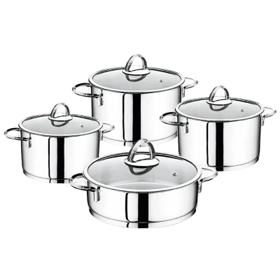 Cocinero 1097 Premium Gloss 8 Parça Tencere Seti