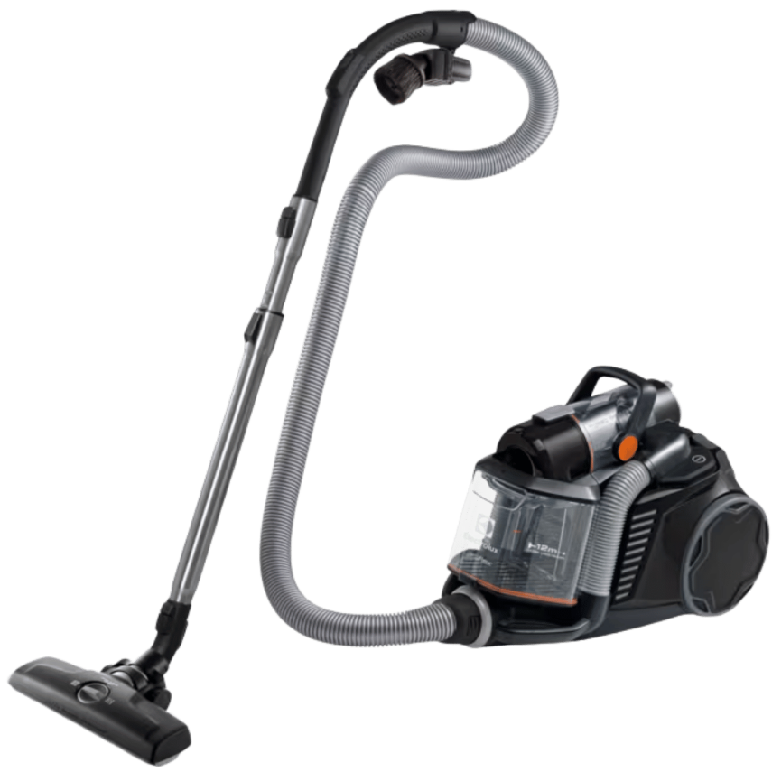 Electrolux EUFC82EB UltraFlex 650 W Toz Torbasız Elektrikli Süpürge Siyah - 1