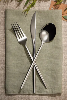 Emsan Alya 84 Parça 12 Kişilik Çatal Kaşık Bıçak Takımı Lüks Kutulu