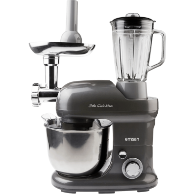 Emsan Bella Gusto Maxi 1300W Stand Mikser Antrasit
