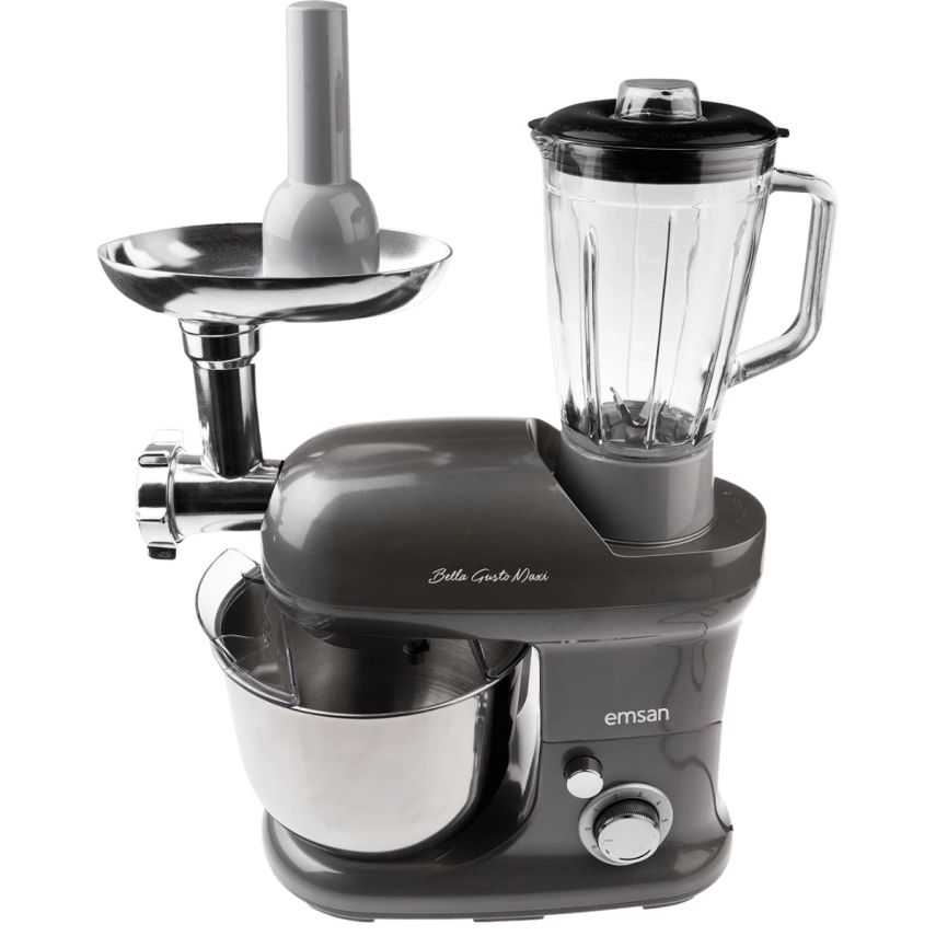 Emsan Bella Gusto Maxi 1300W Stand Mikser Antrasit - 2