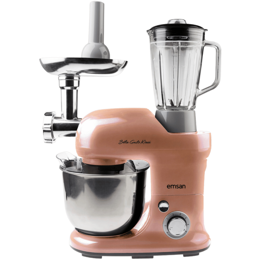 Emsan Bella Gusto Maxi 1300W Stand Mikser Gold Pink - 1