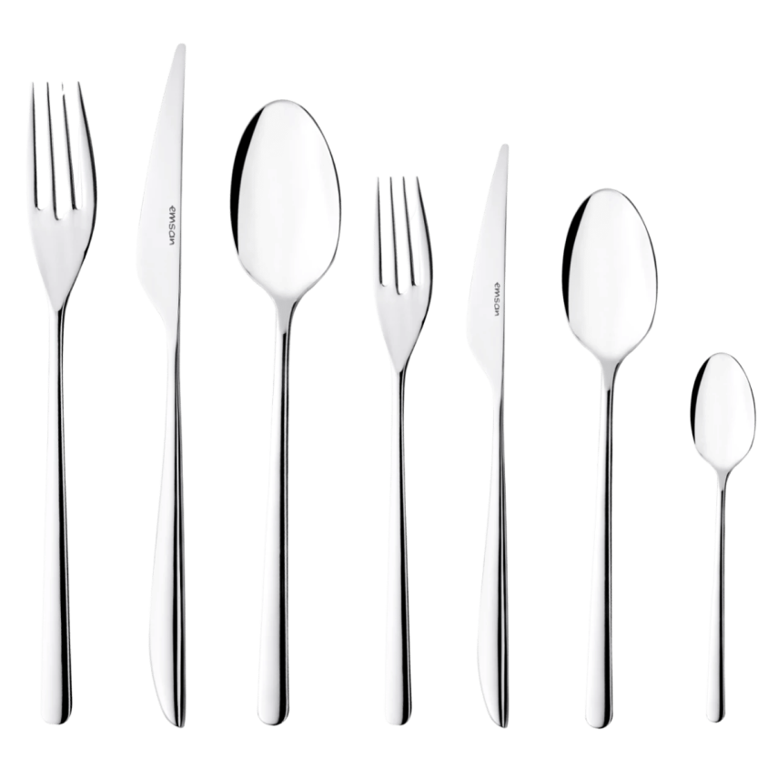 Emsan Elegance Bello 84 Parça 12 Kişilik Çatal Kaşık Bıçak Seti Lüks Kutulu - 1