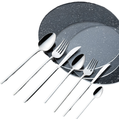 Emsan Lora 84 Parça 12 Kişilik Çelik Çatal Kaşık Bıçak Seti Lüks Kutulu - 3