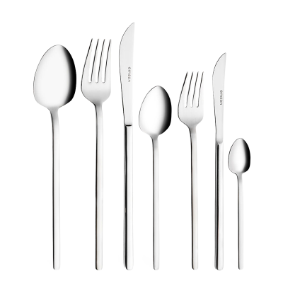 Emsan Lora 84 Parça 12 Kişilik Çelik Çatal Kaşık Bıçak Seti Lüks Kutulu - 5