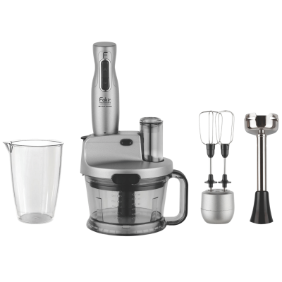 Fakir 41004195 Mr Chef Quadro Blender Set Silver Stone
