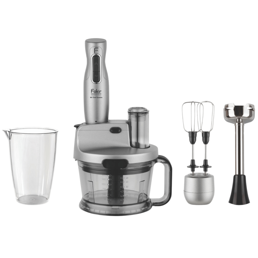 Fakir 41004195 Mr Chef Quadro Blender Set Silver Stone - 1