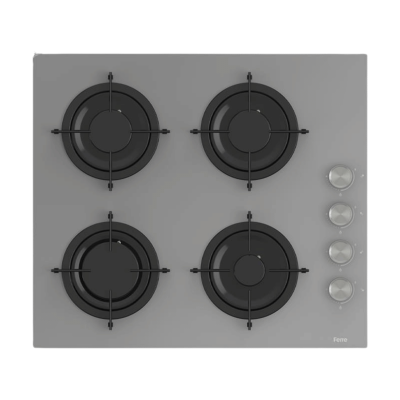 Ferre CS208 Ankastre Gri Cam Ocak