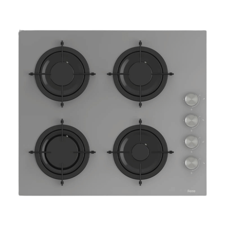 Ferre CS208 Ankastre Gri Cam Ocak - 1