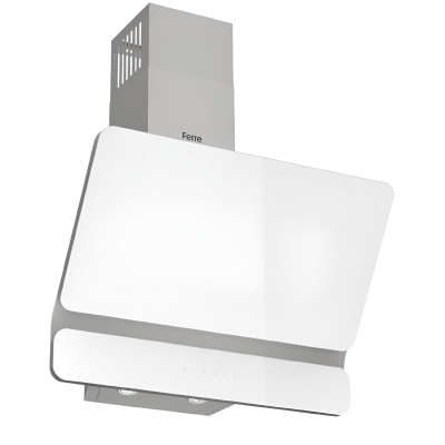 Ferre D081 Steamart Amortisörlü 4 Kademeli Davlumbaz Beyaz