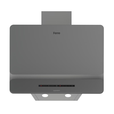 Ferre D082 Amortisörlü 4 Kademeli Gri Davlumbaz - 2