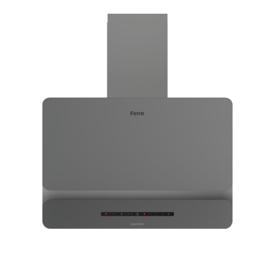 Ferre D082 Amortisörlü 4 Kademeli Gri Davlumbaz - 4