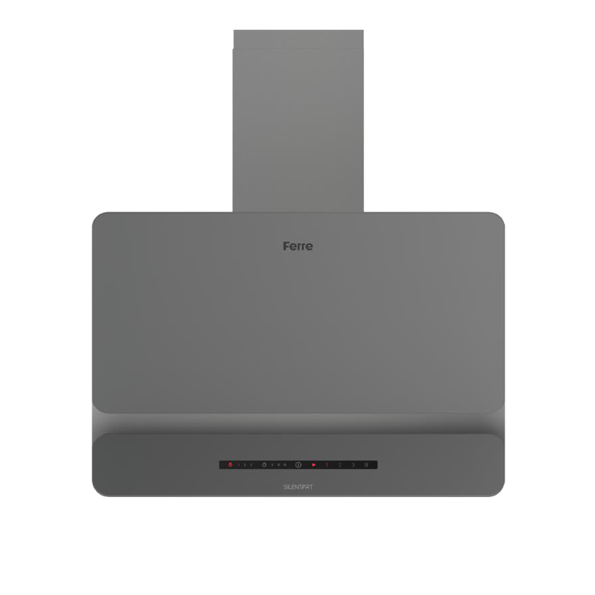 Ferre D082 Amortisörlü 4 Kademeli Gri Davlumbaz - 4