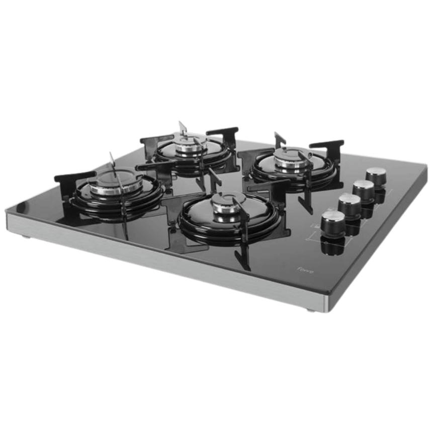 Ferre S2240 Ce Emaye Izgara Setüstü Cam Ocak Siyah - 1