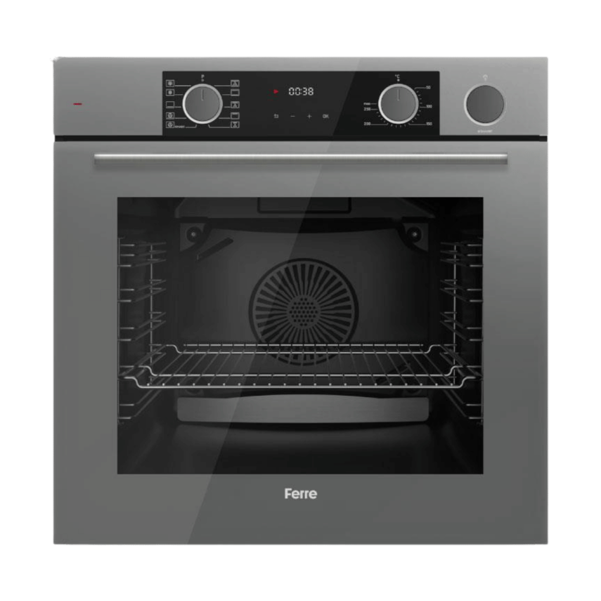 Ferre XE64CPR Steamart Ankastre Firin Gri - 1