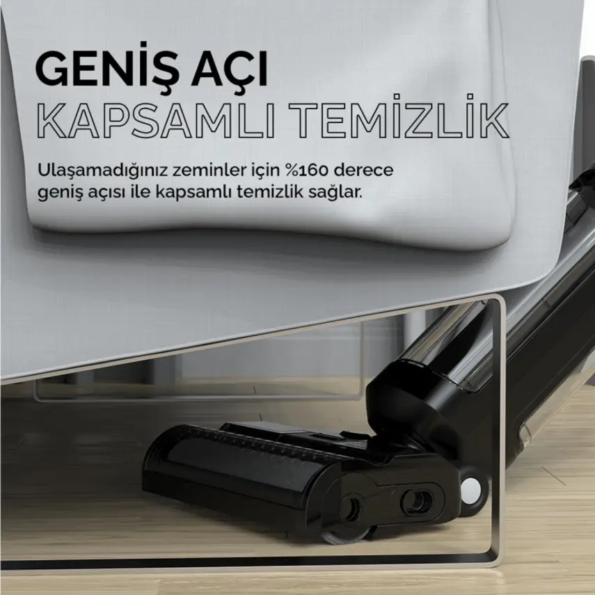 Hauzen Flomo-S Dikey Şarjlı Süpürge - 3