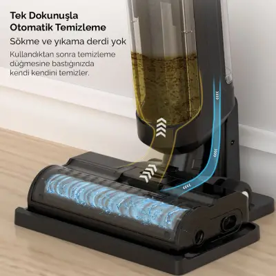 Hauzen Flomo-S Dikey Şarjlı Süpürge - 4