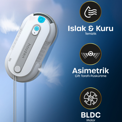 Hauzen R-168 Cam Silme Robotu - 2