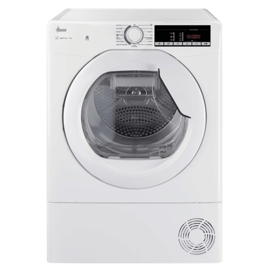 Hoover Hle H9A2TE-17 9KG Isi Pompali WIFI Kurutma Makinesi Beyaz - 1