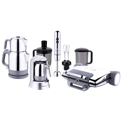 Korkmaz A1827 14 Parça Electro Set Inox