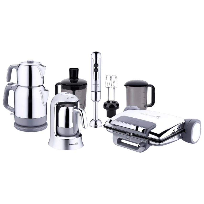 Korkmaz A1827 14 Parça Electro Set Inox - 1