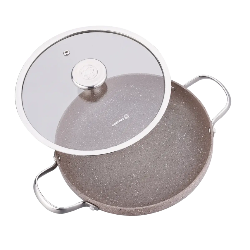 Korkmaz A2920 Browni 6 Parça Granit Omlet Seti - 4