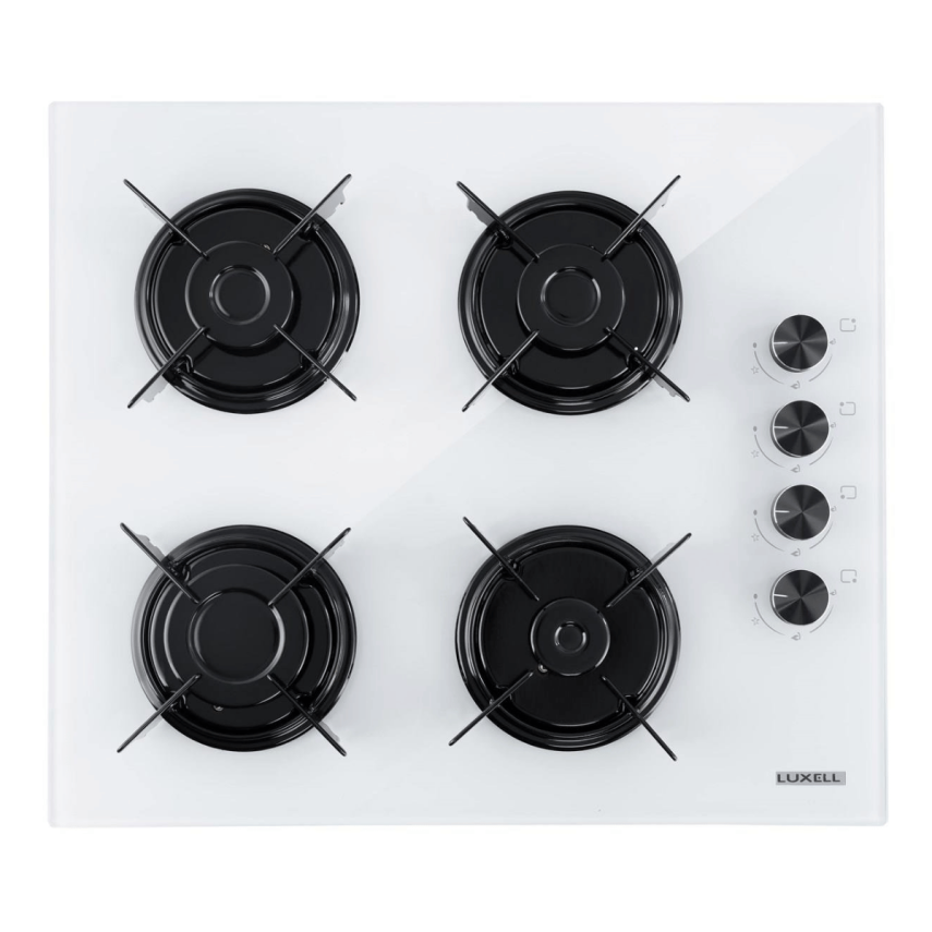 Luxell Oc-88 Ankastre Camli Ocak Beyaz - 1