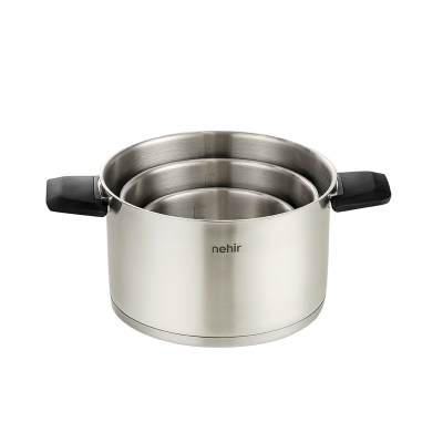 Nehir Elena 6 Parça Çelik Tencere Seti - 3