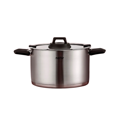 Nehir Elena 6 Parça Çelik Tencere Seti - 5