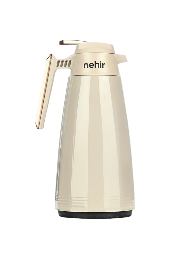 Nehir Nihal Termos 1,5 Litre Krem Rose - 1