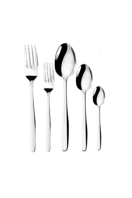 Nehir Sahra Sade 12 Kişilik 60 Parça Çatal Kaşık Takımı